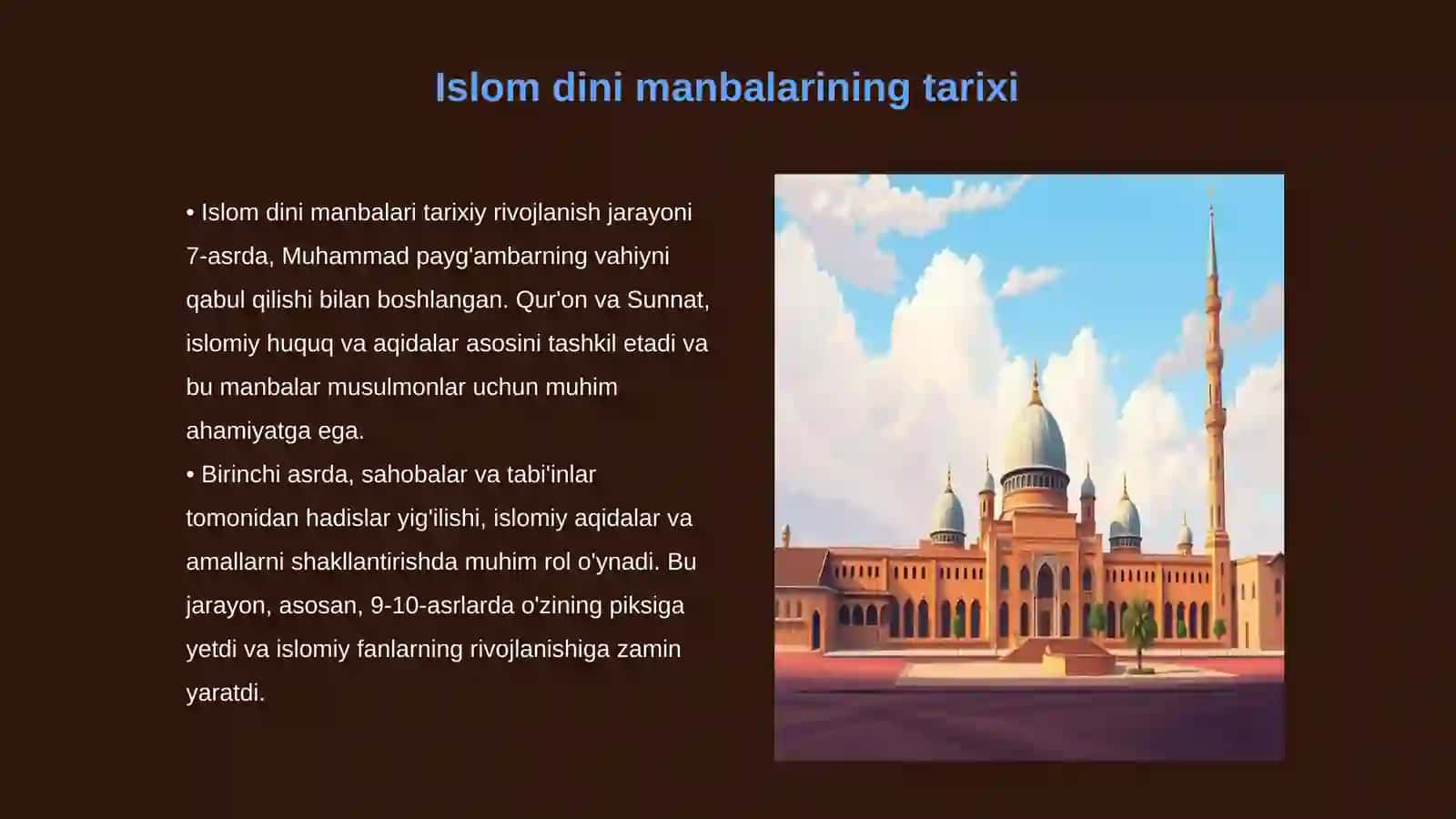 Islom dini manbalari aqidaviy maktablar 3