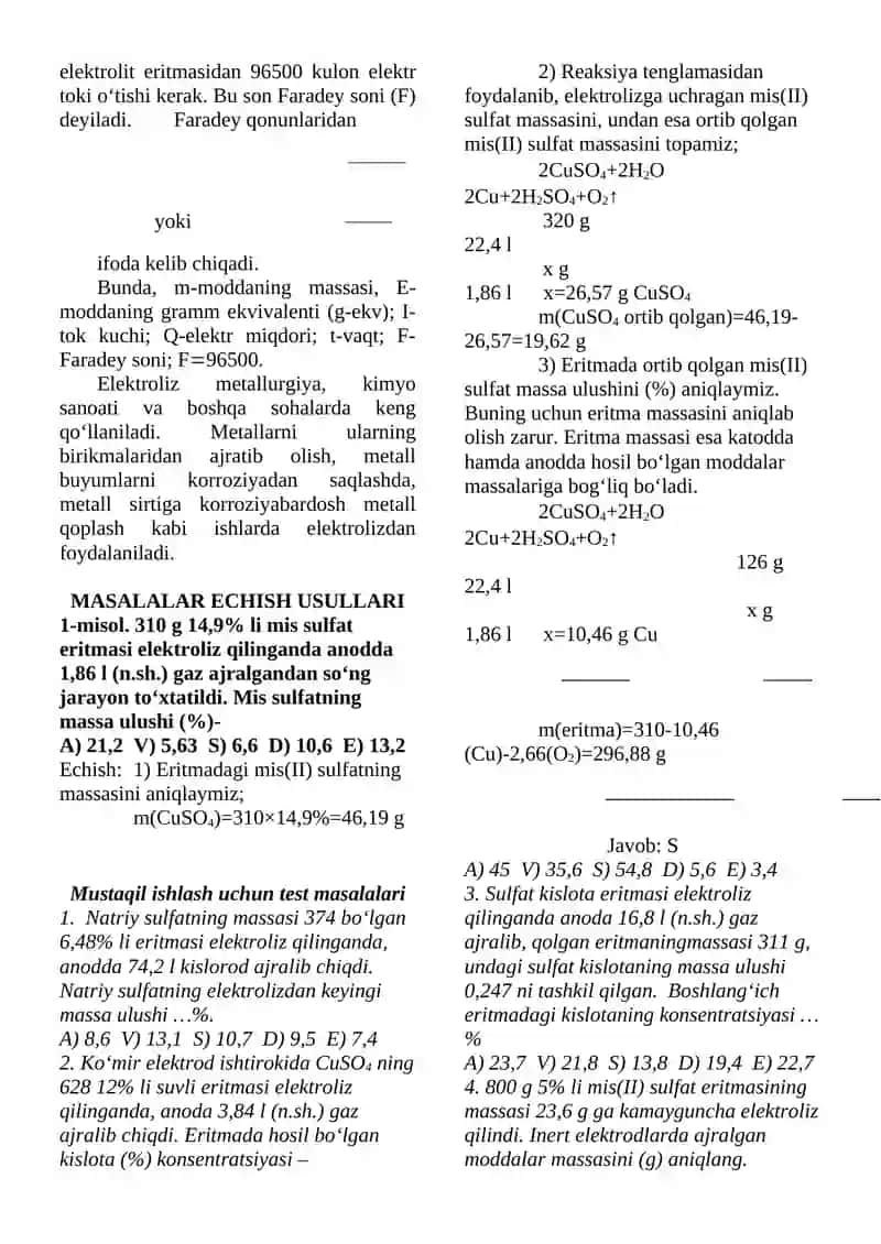 Elektroliz 3