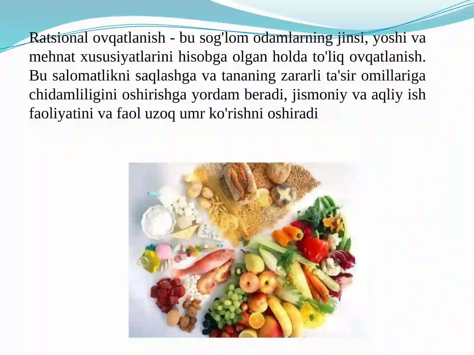 Talabaning sog'lom ovqatlanishi sog'liq va muvaffaqiyatli o'qishning kalitidir 3