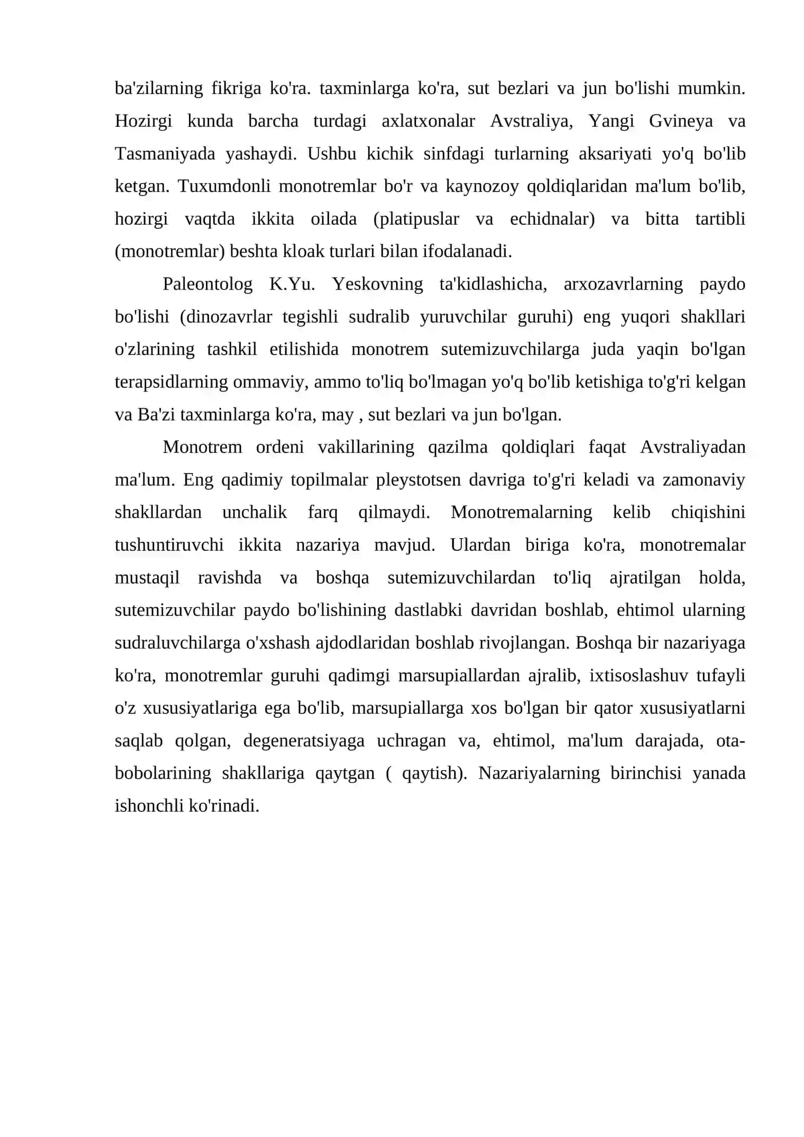 TUXUM QO`YUVCHI SUT EMIZUVCHILARNING HAYOTI 3