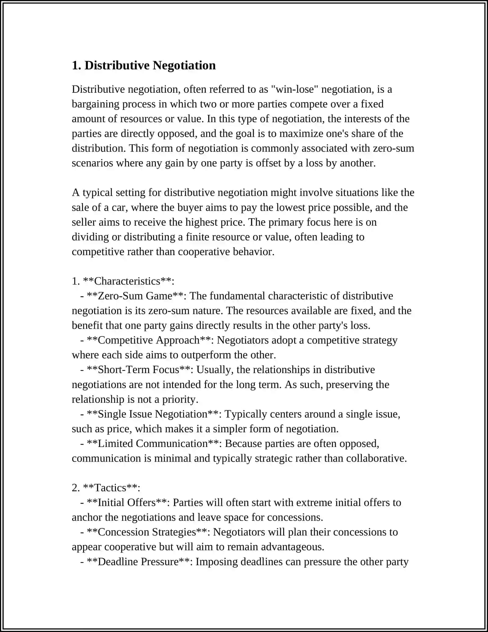 MUSTAQIL ISH - NEGOTIATING AND ITS TYPES 3