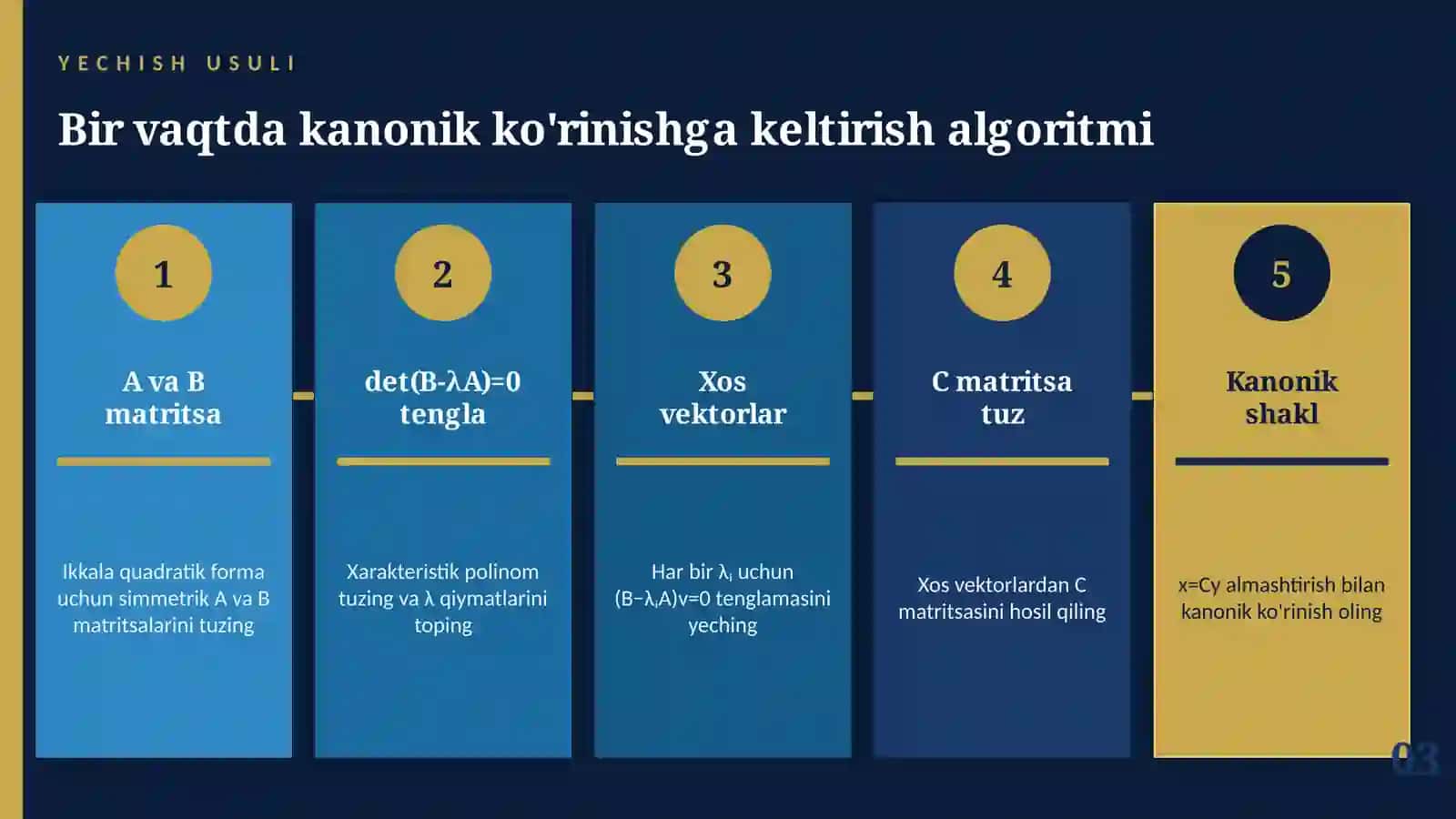 Kvadratik Formalar 3