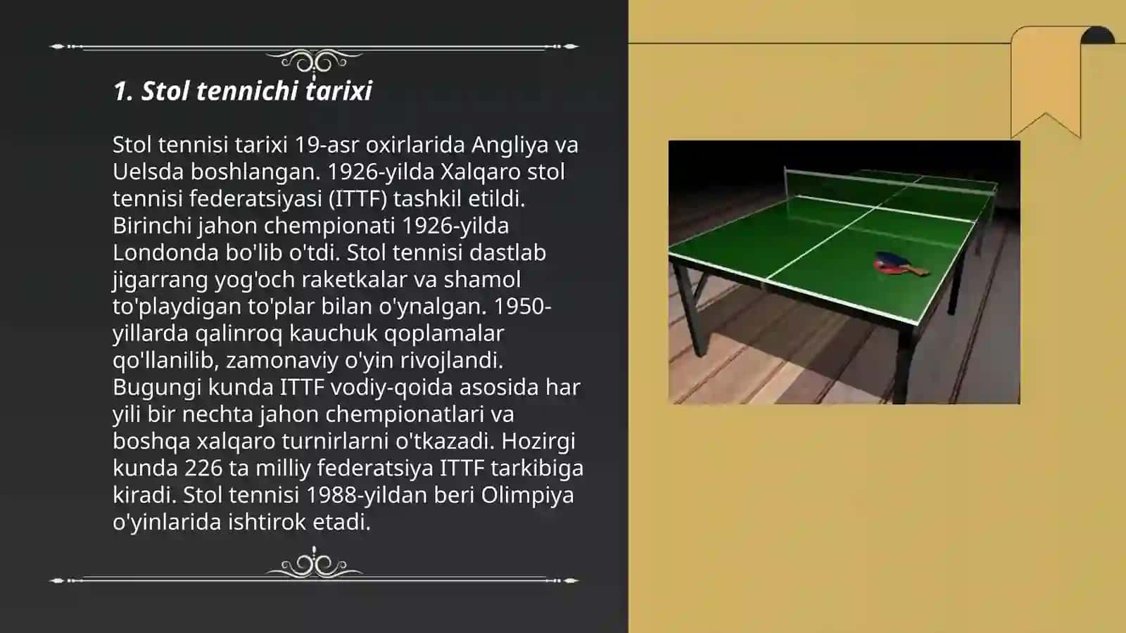 Stol tennisi 3