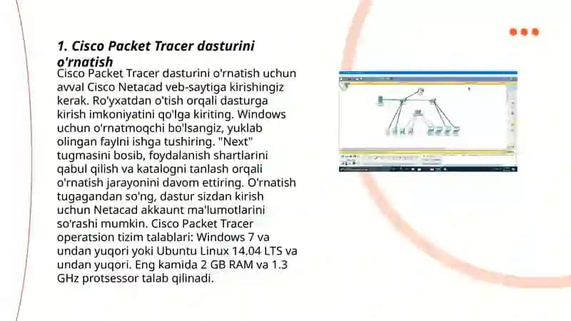 Cisco Packet Tracer 3