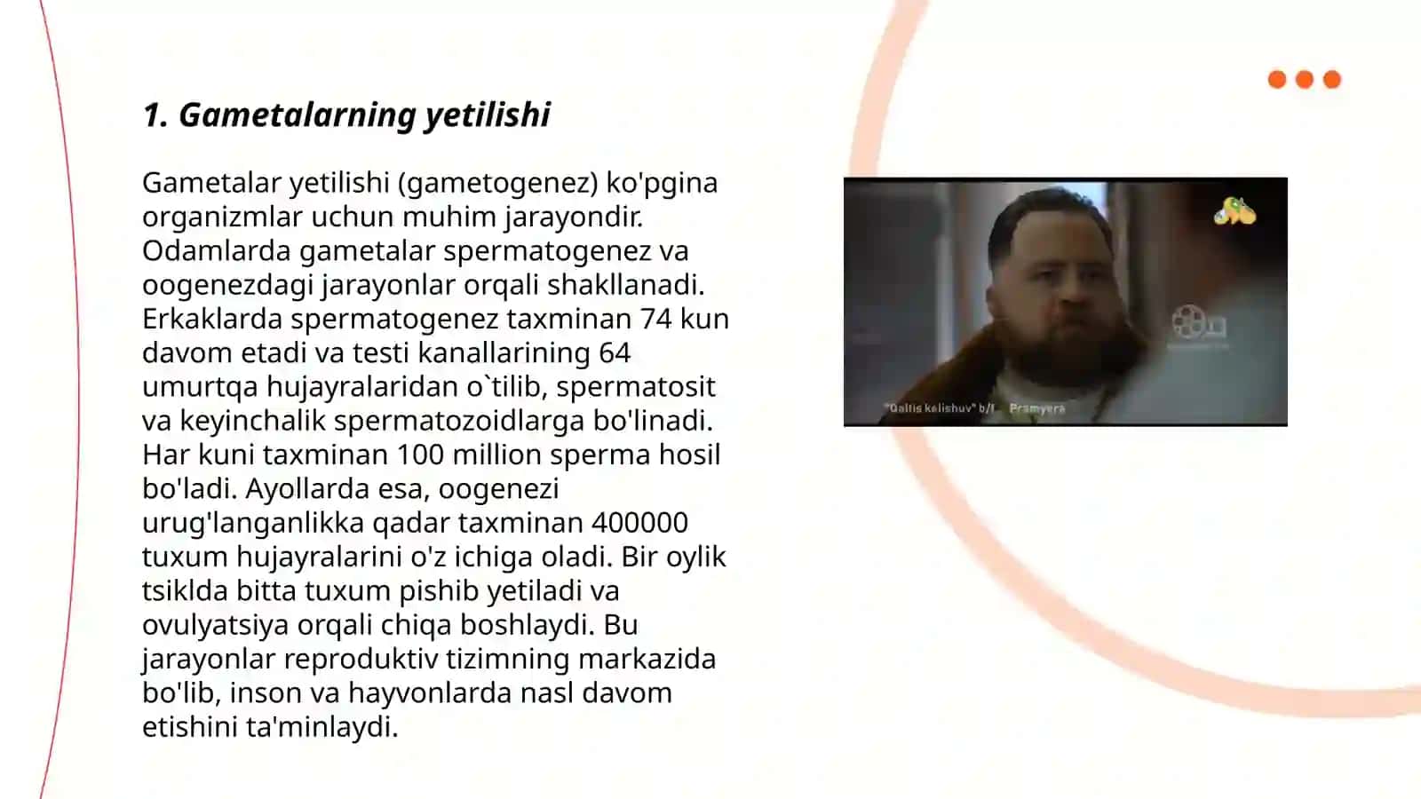Odamlarda Gametalar Yetilishi 3
