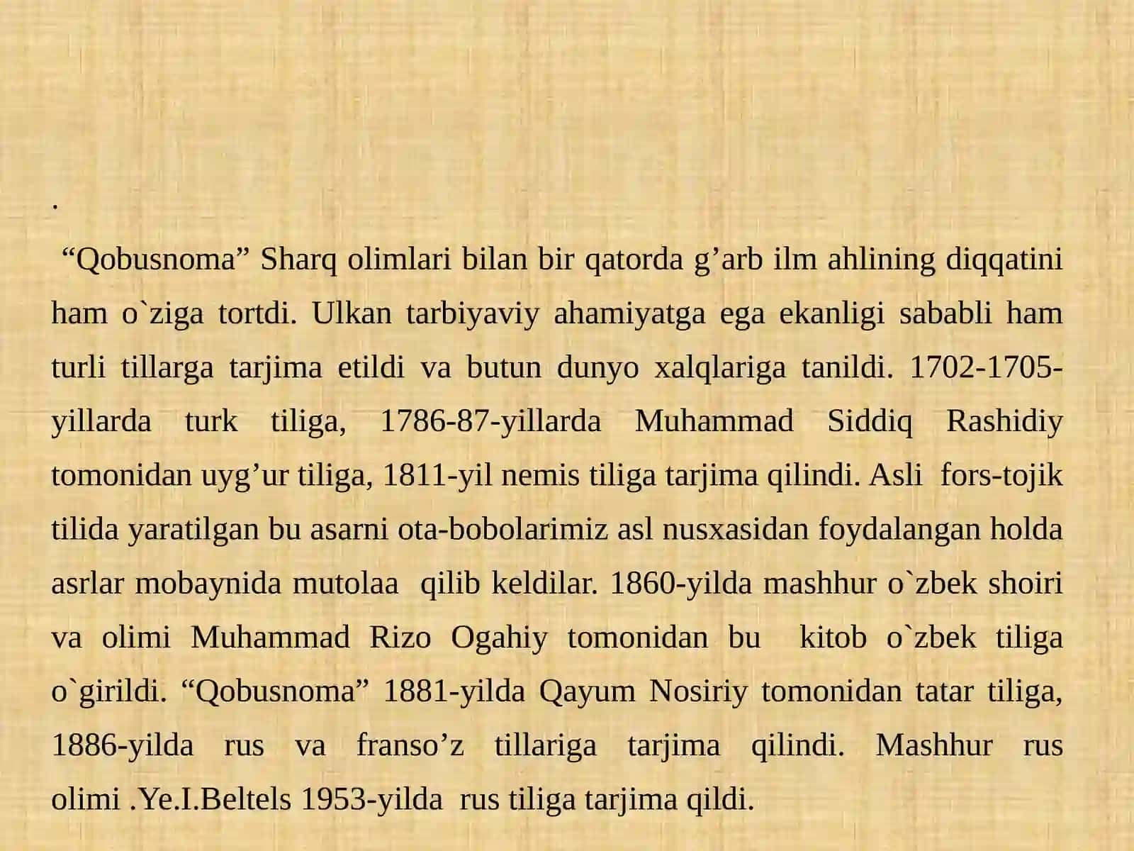 Qobusnoma 3