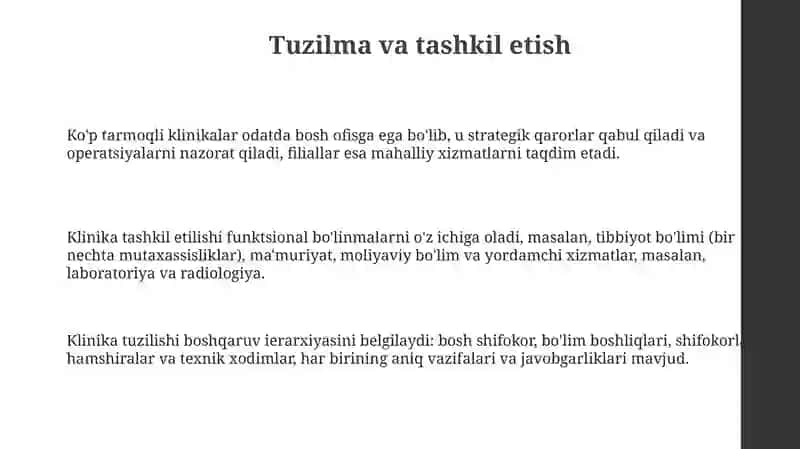 Kub tarmoqli kilinika 3