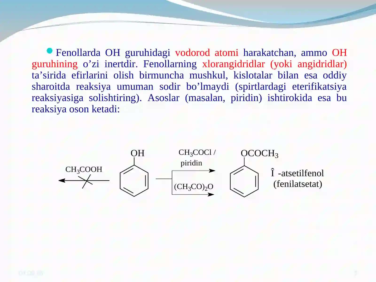 AROMATIK HALQA BO’YICHA OKSIDLASH USULLARI 3