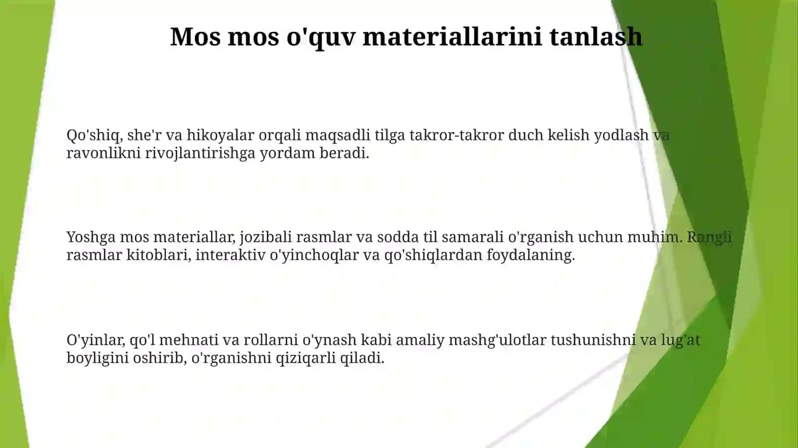 Maktabgacha yoshdagi bolalar uchun chet tilini integratsiyalashgan holda o'qitish Nuriniso🥰 3