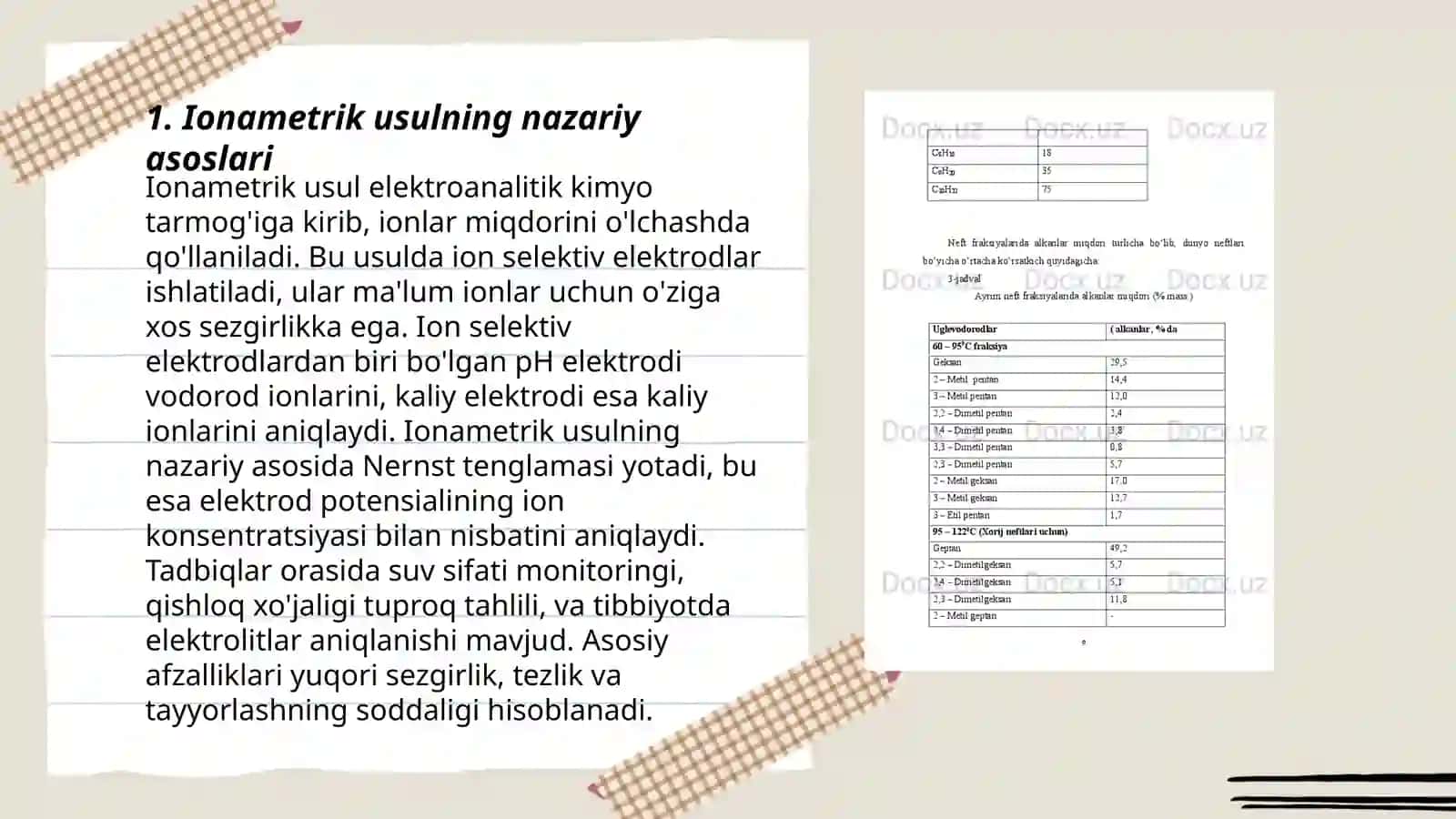 Õsimlik mahsulotlaridagi nitratlar miqdorini ionametrik usulda aniqlash 3