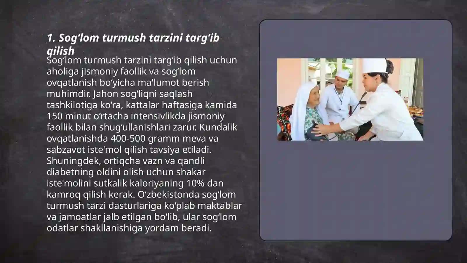 Aholining kasallik yuqtirmaslik qobiliyatini oshirish boʻyicha tadbirlar 3