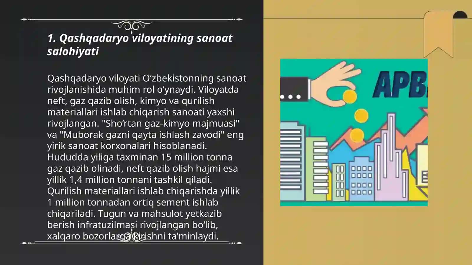 Qashqadaryo viloyati mintaqaviy iqtisodiyoti 3