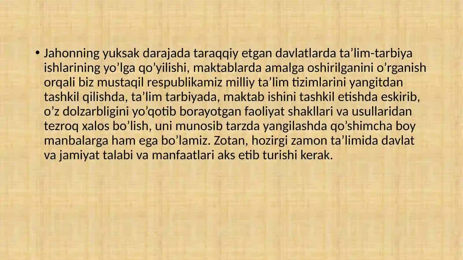 Jahon mamlakatlarida boshlang'ich ta'lim tizimi tarixi va rivoji 3