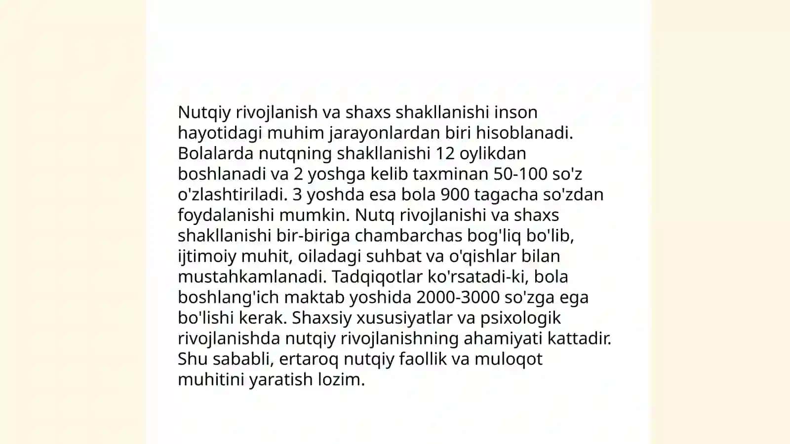 Maktabgacha yoshdagi nutqida kamchiligi bo‘lgan bolalarning shaxsi 3
