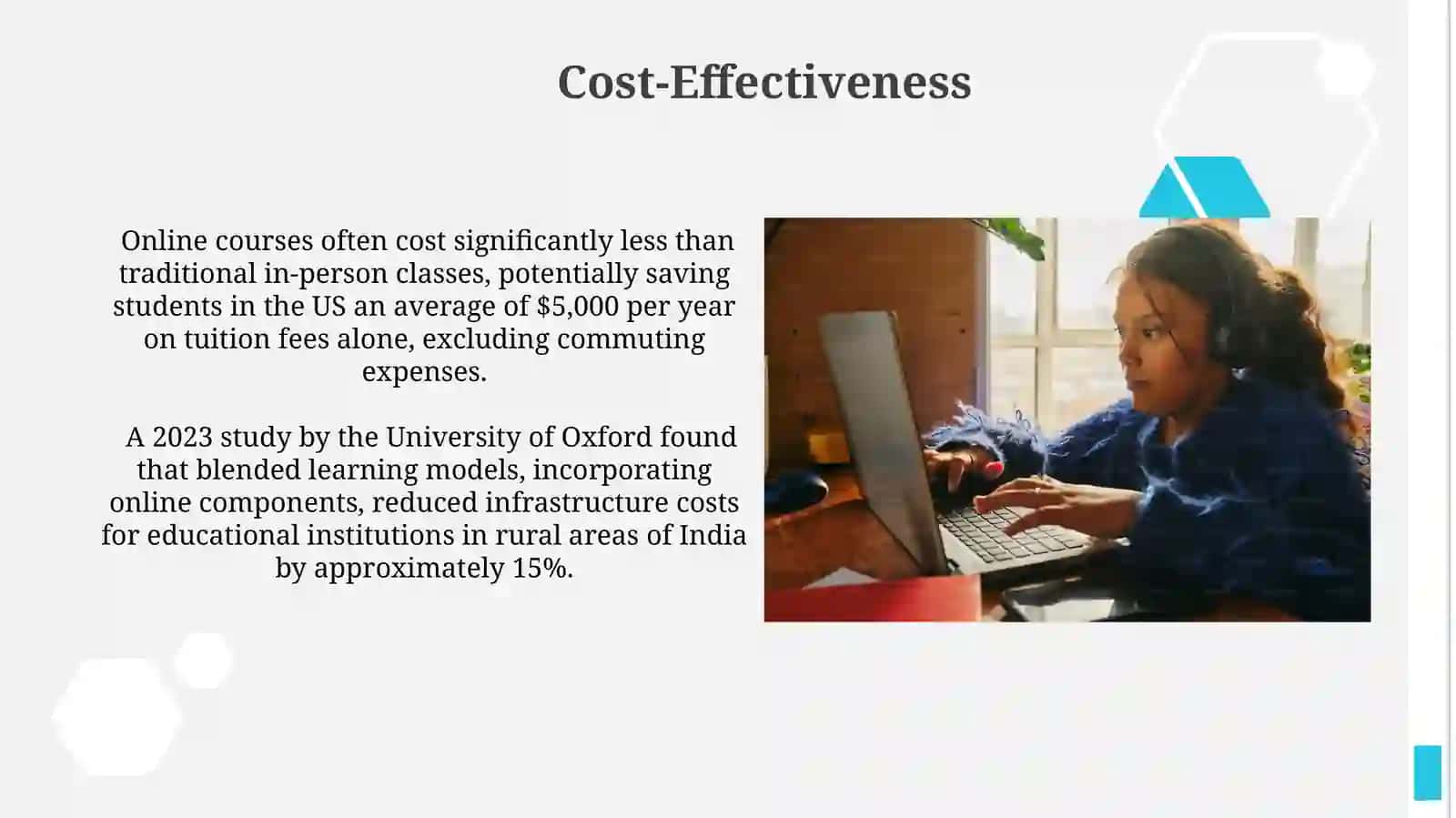Effects of online learning 3