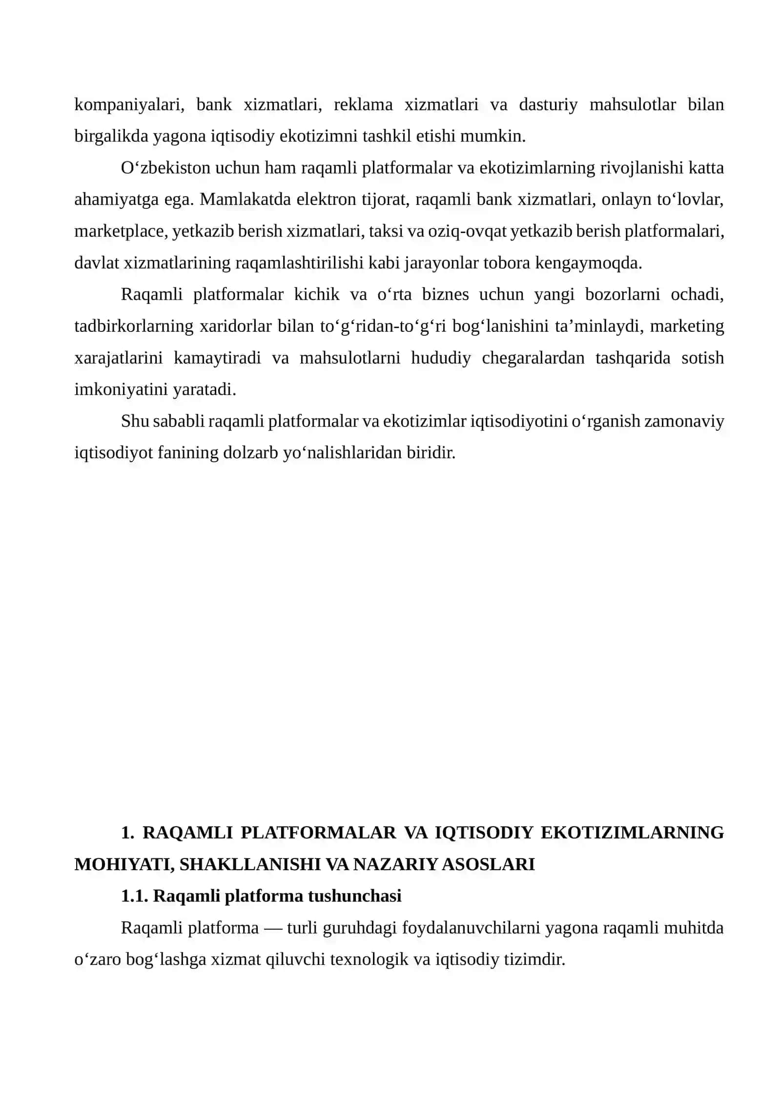 RAQAMLI PLATFORMALAR VA EKOTIZIMLAR (AMAZON, ALIBABA, MAHALLIY EKOTIZIMLAR) IQTISODIYOTI 3