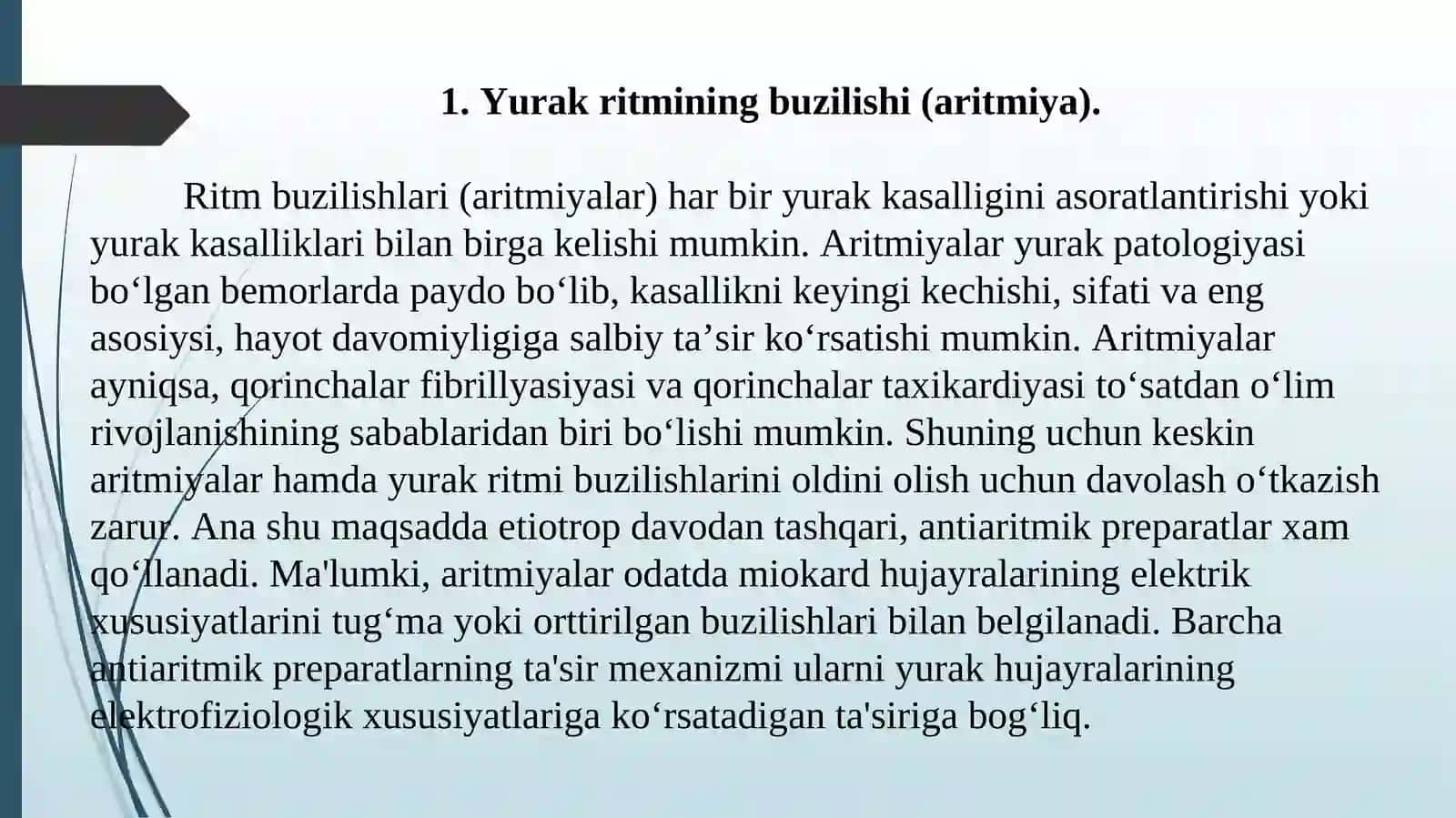Kurs ishi, Prezentatsiya, Referat 3