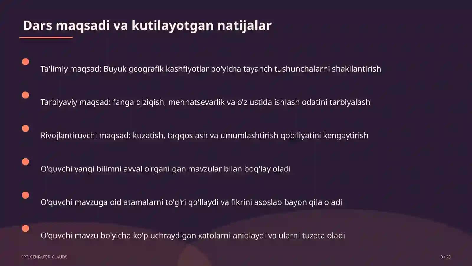 Buyuk geografik kashfiyotlar (8-sinf) 3