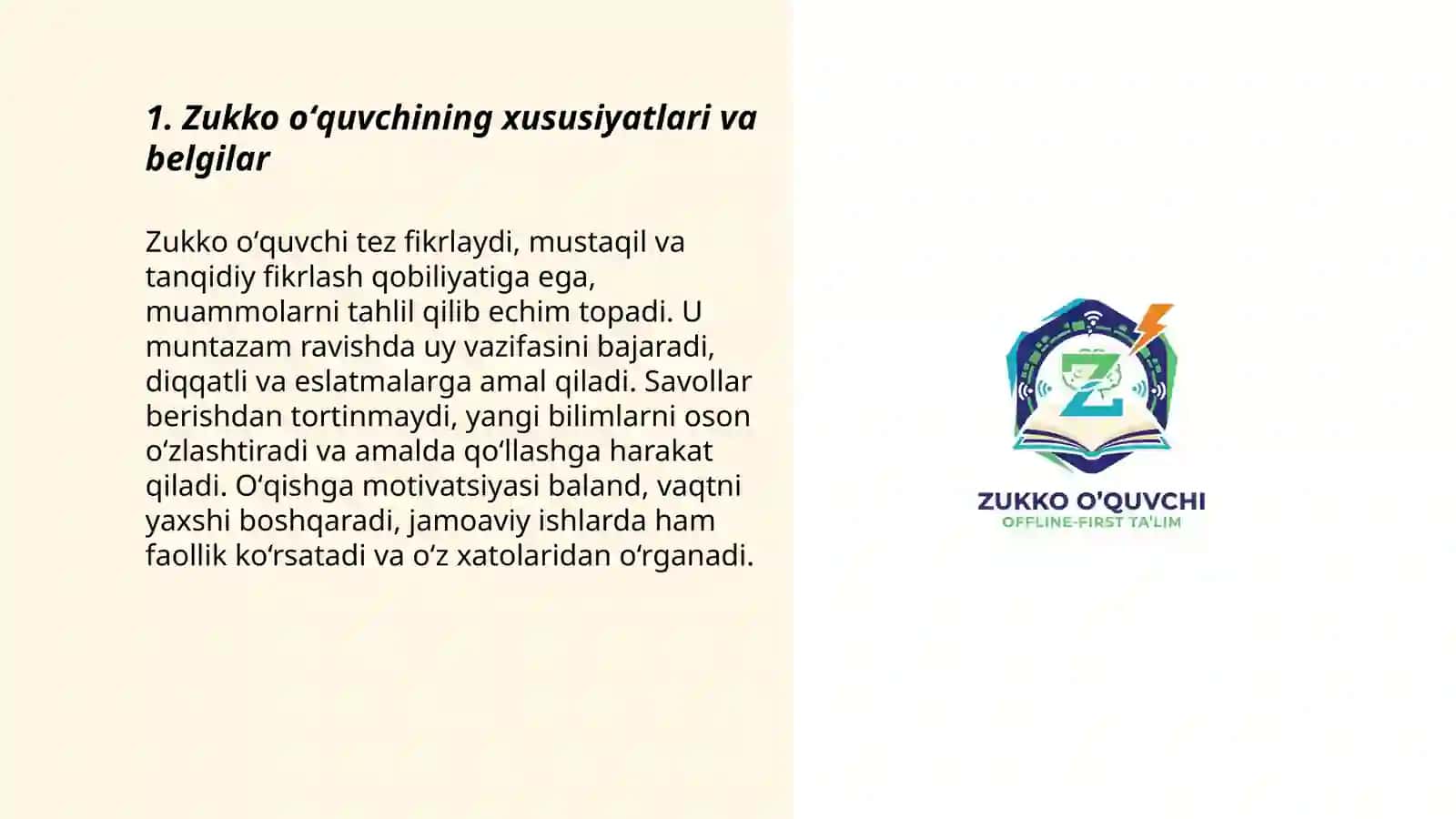 Zukko oʻquvchi 3