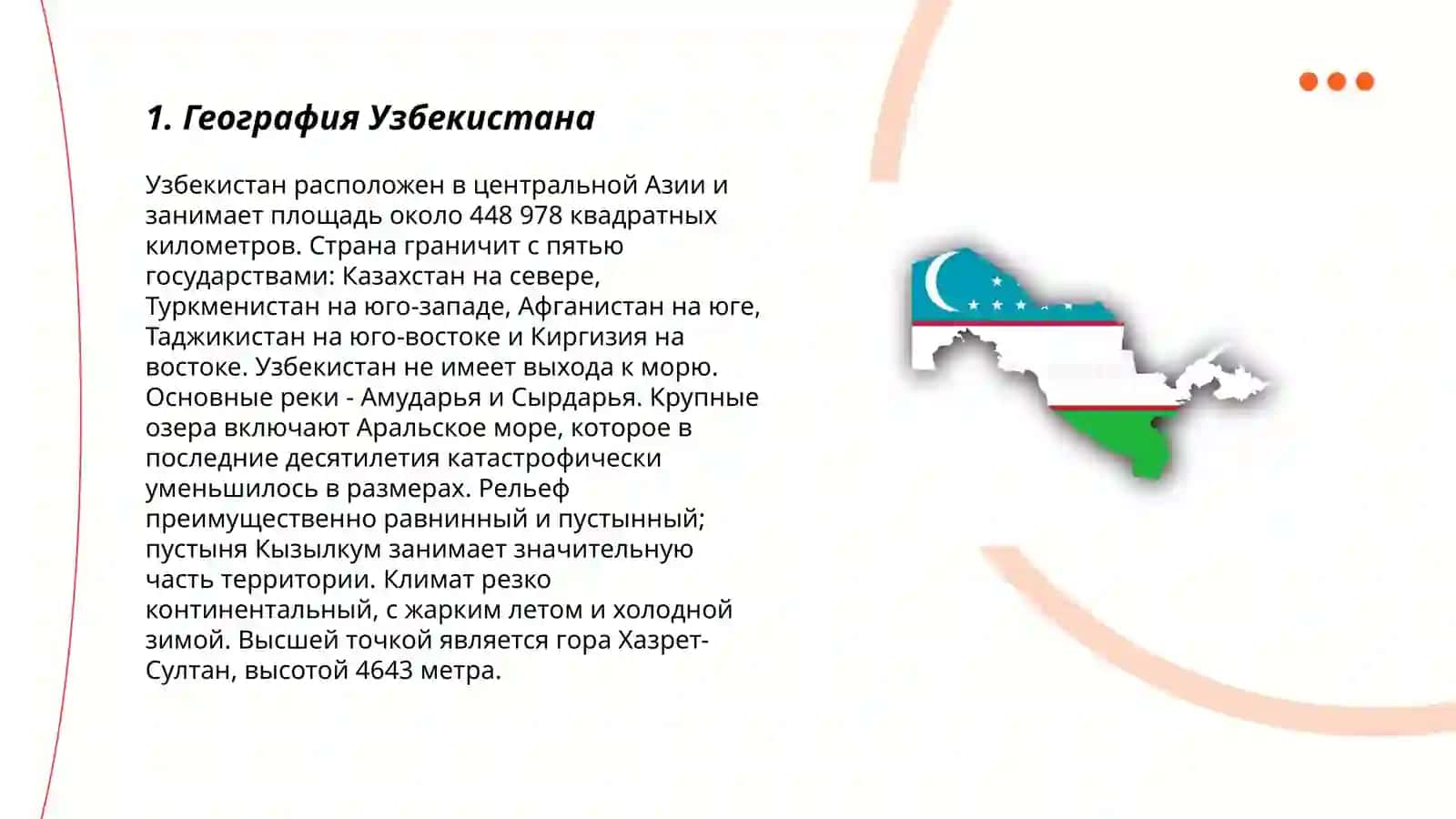 О карте Узбекистана 3