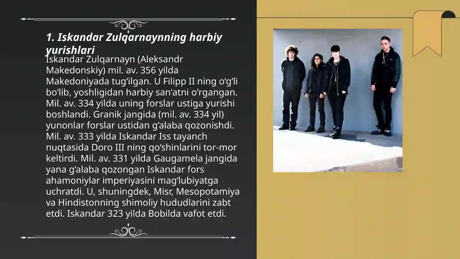 Aleksandr Makedonskiy imperiyasi va Ellinizmni Sharqqa yoyilishi 3