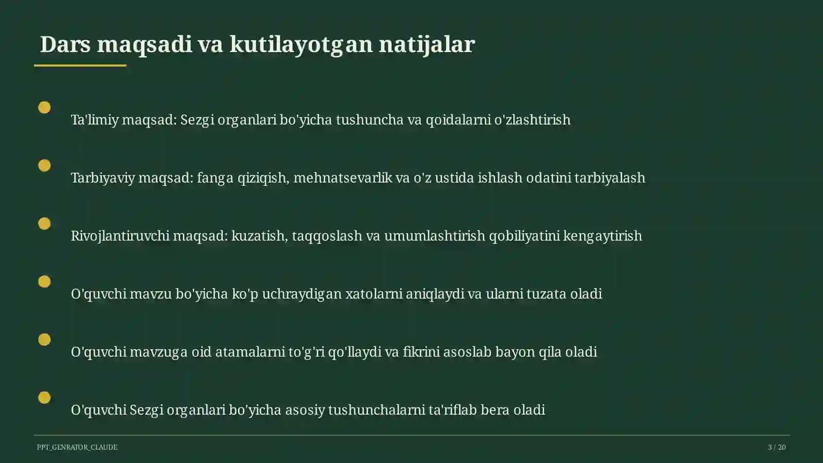 Sezgi organlari (3-sinf) 3