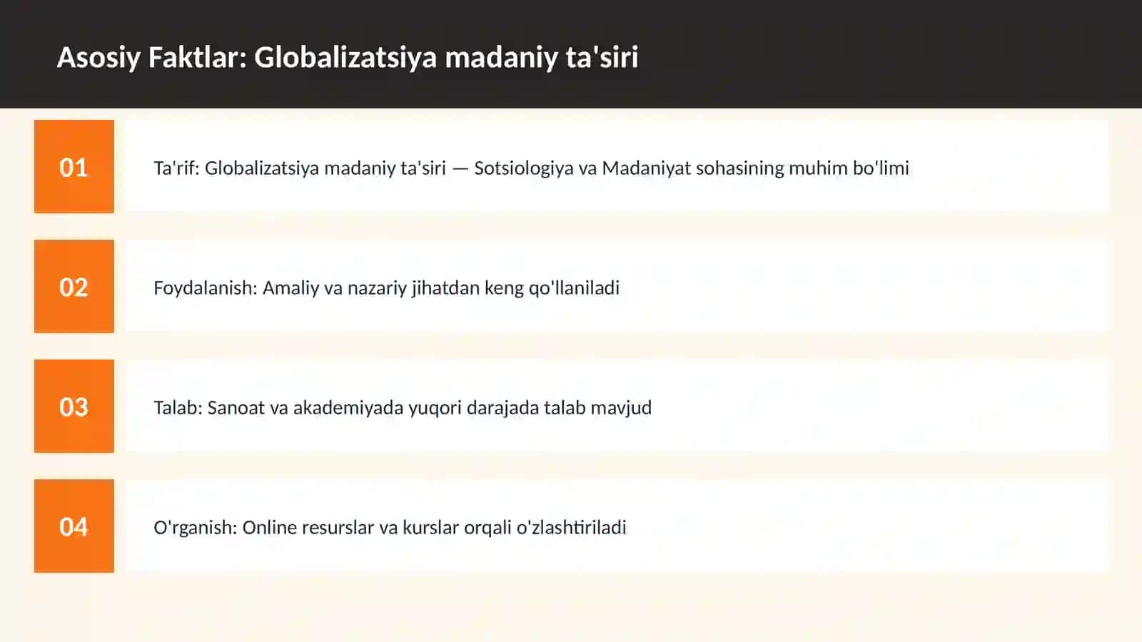 Globalizatsiya madaniy ta'siri 3