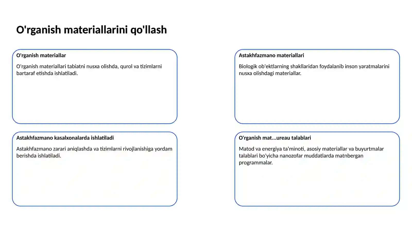 Biomimetik materiallar dizayni 3