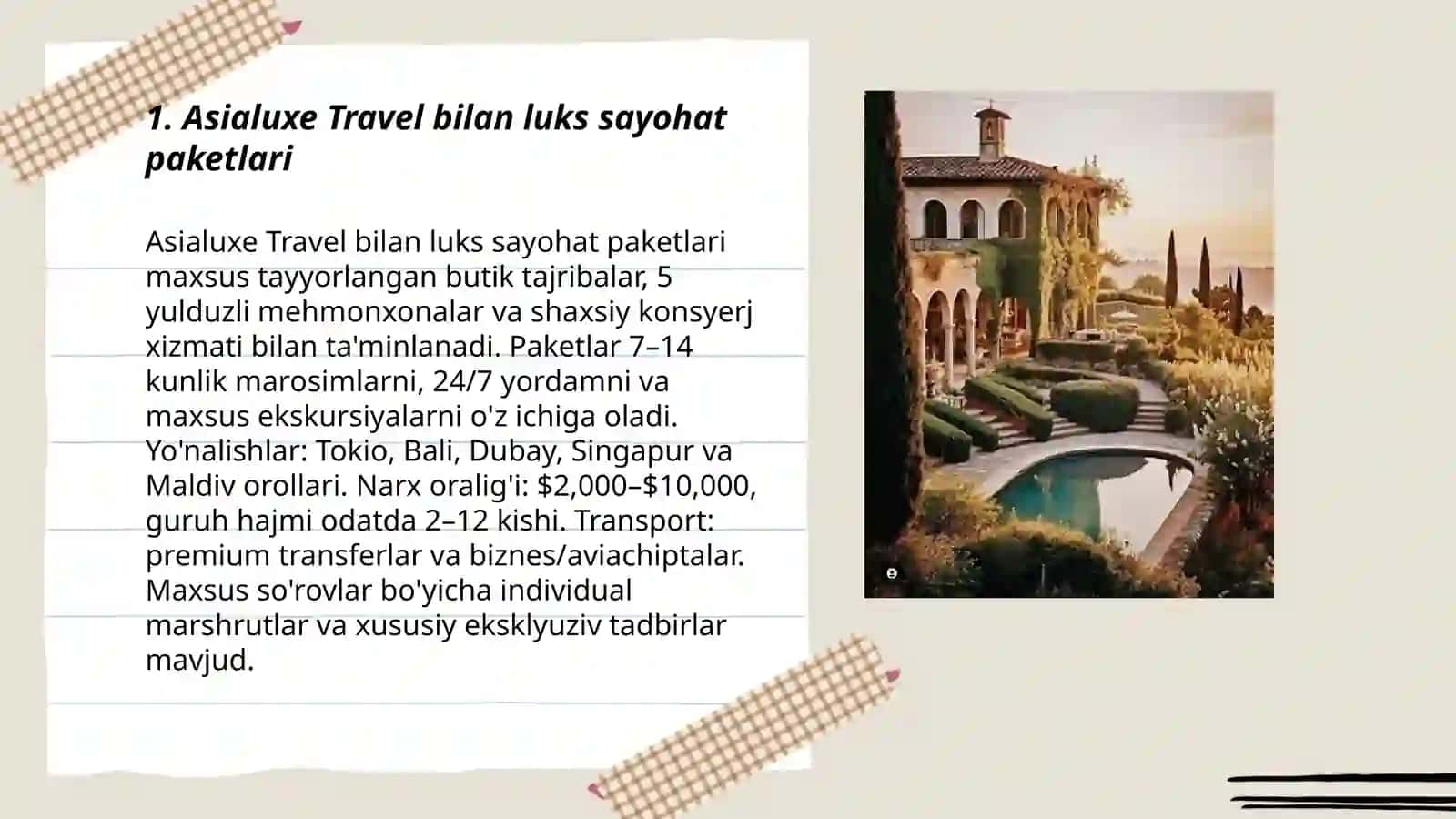 Asialuxe Travel Sayohat Paketlari 3