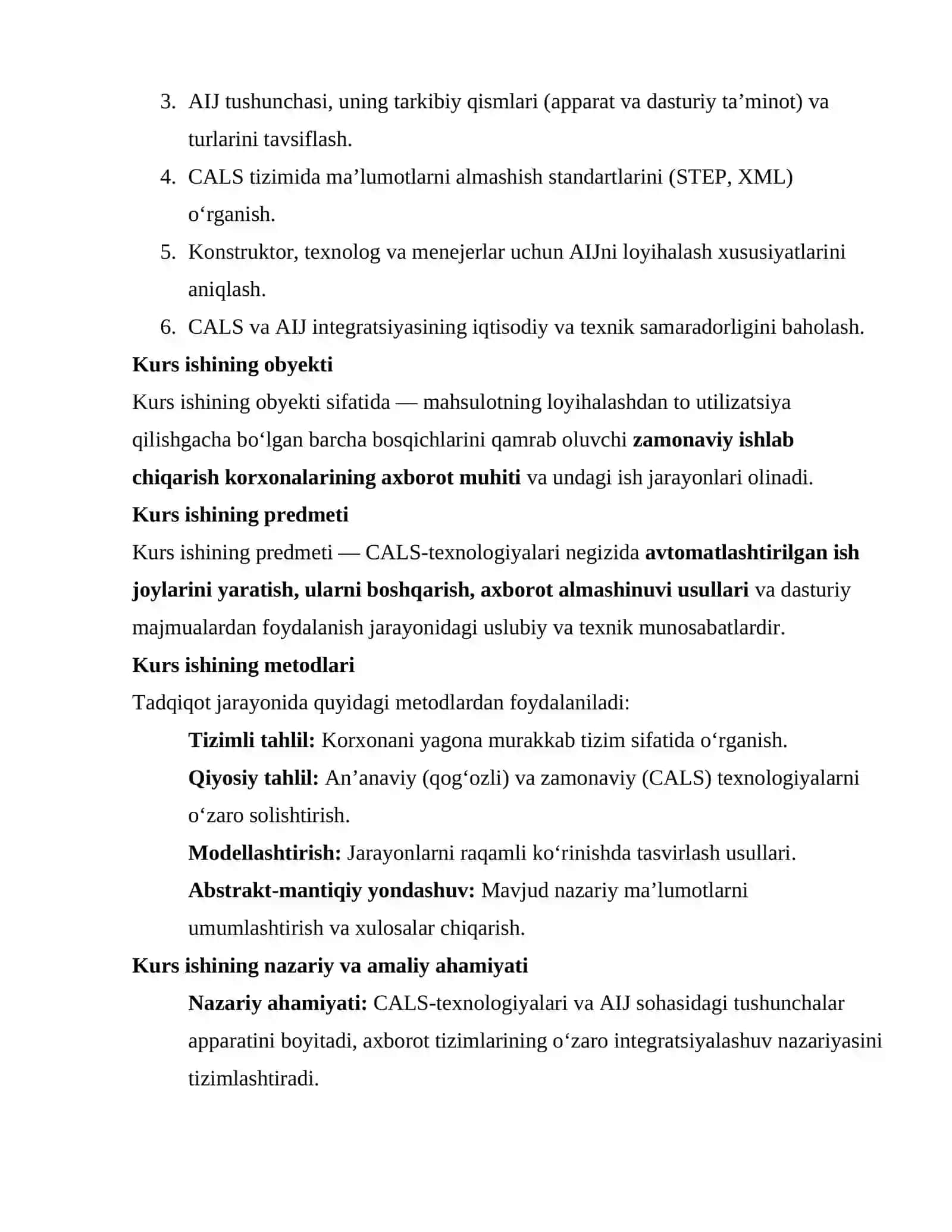 CALS-TEXNOLOGIYALARINING NAZARIY ASOSLARI 3