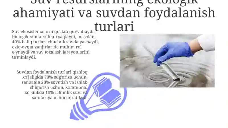 Suv va suvdan foydalanishni ekologik-huquqiy tartibga qilish 3