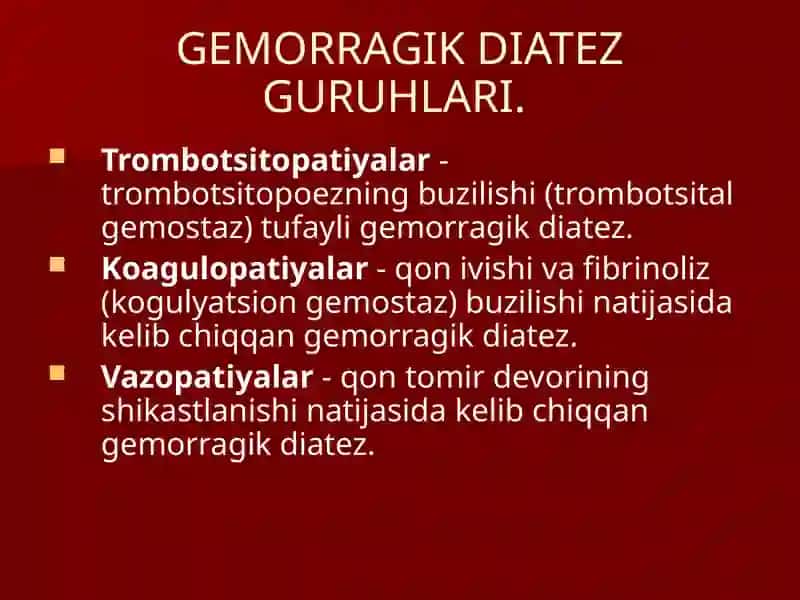 Gemorragik diatez 3