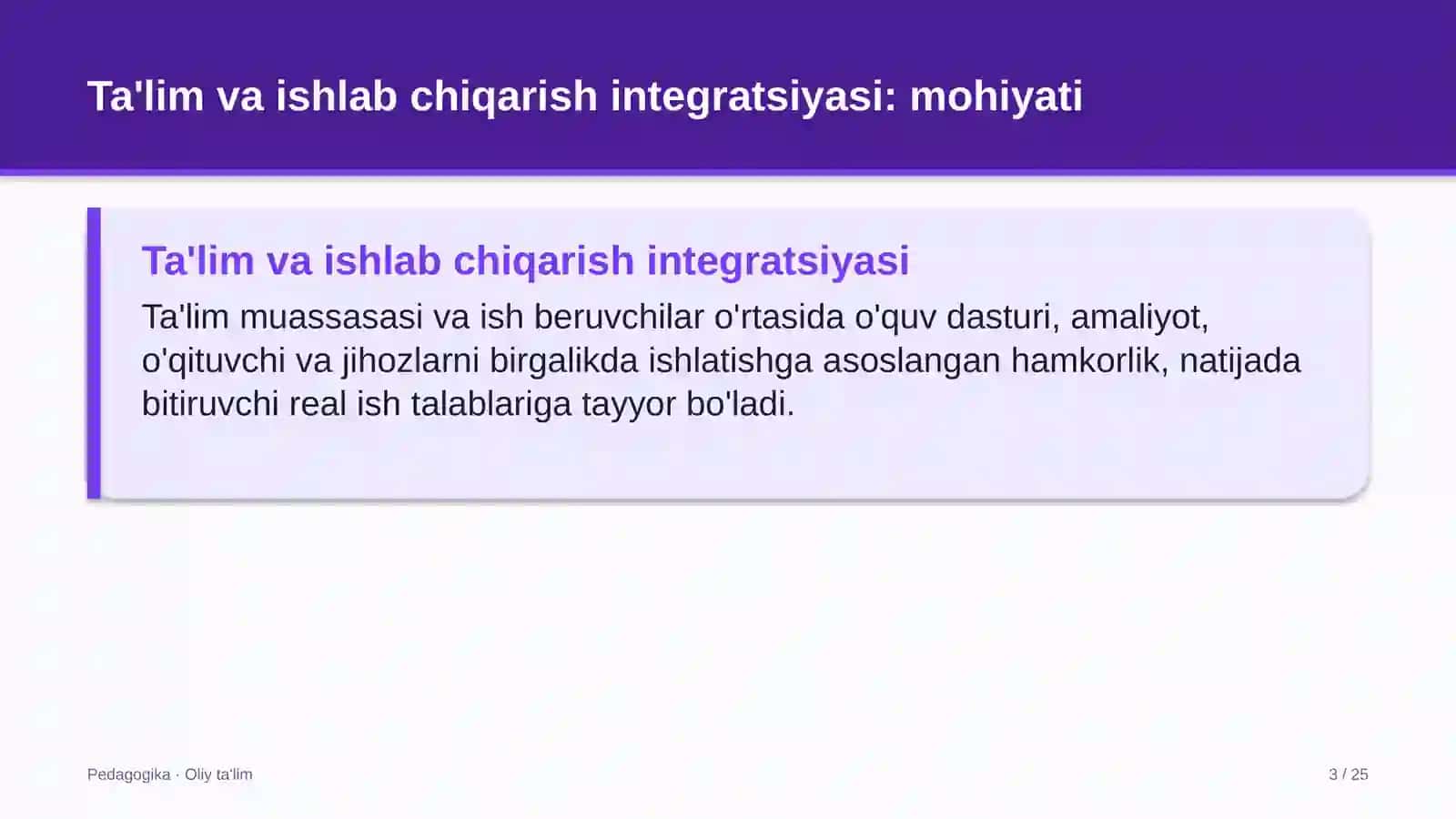 Yer osti gaz omborlarida ta'lim va ishlab chiqarish integratsiyasi 3