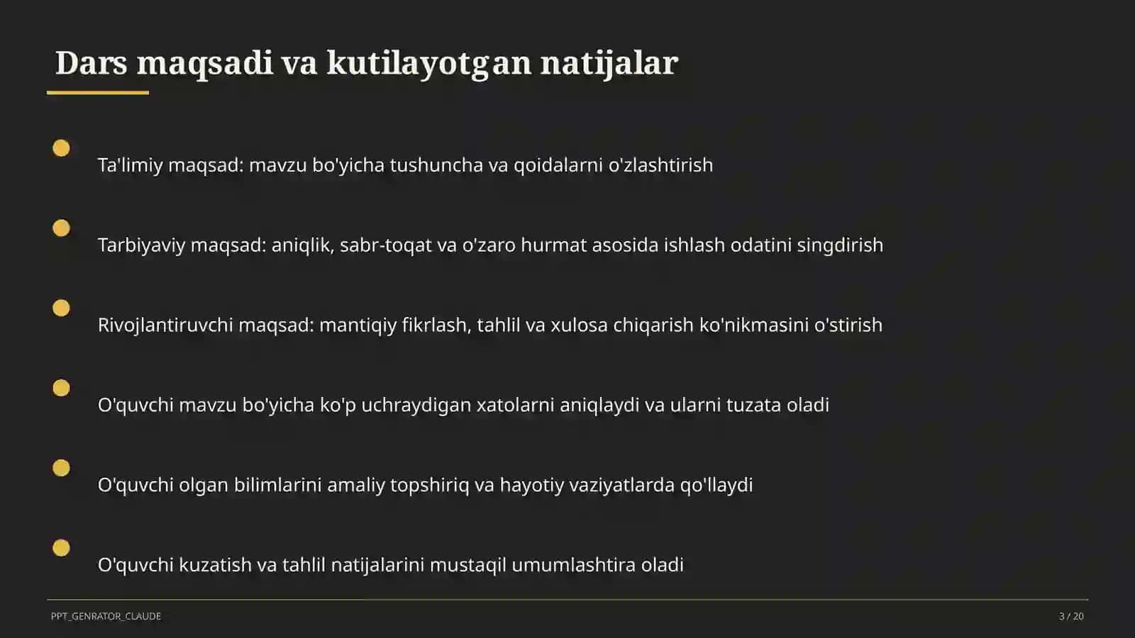 Pedagogika va o'qitish metodikasi 3
