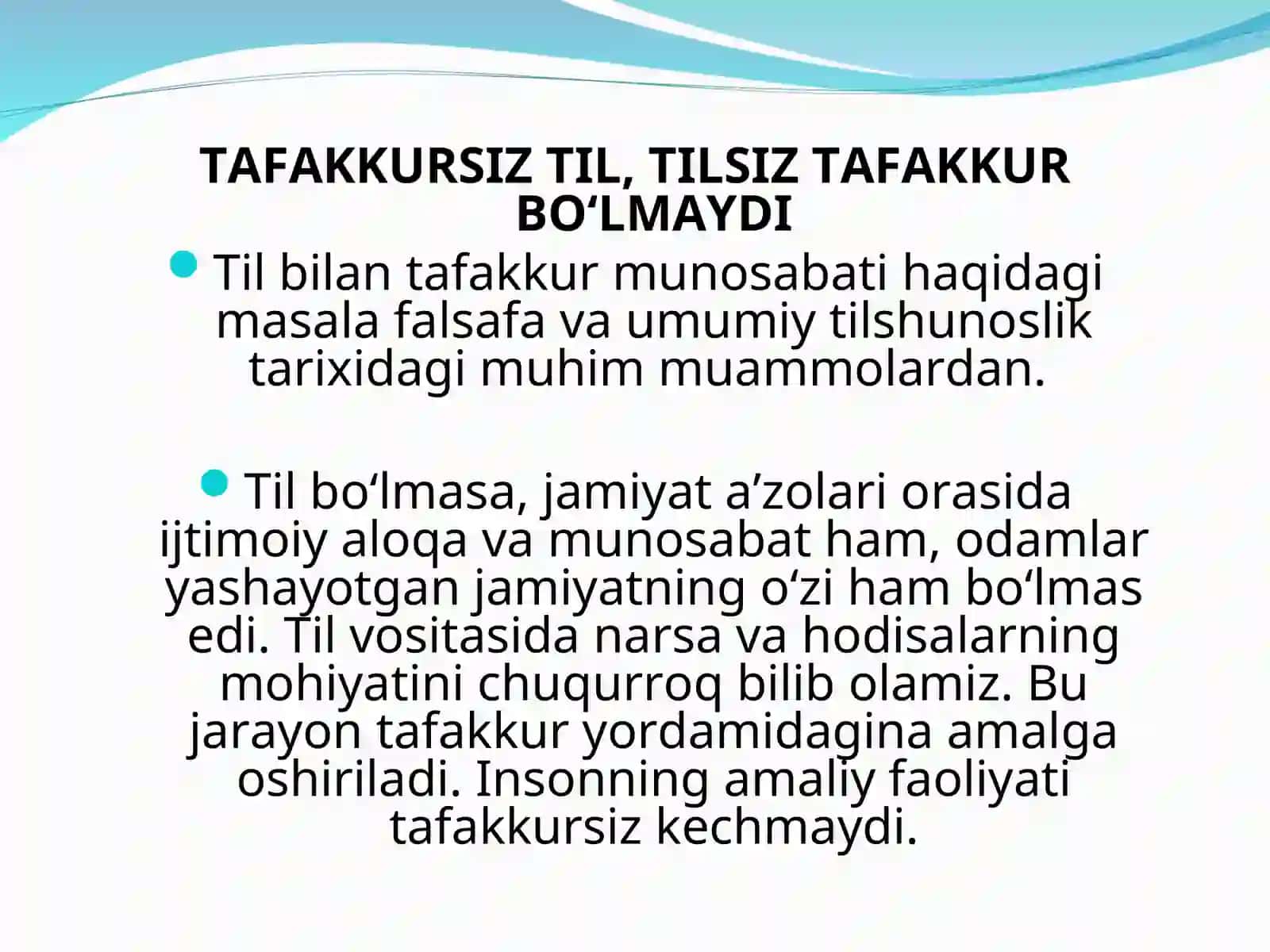 Til va tafakkur 3