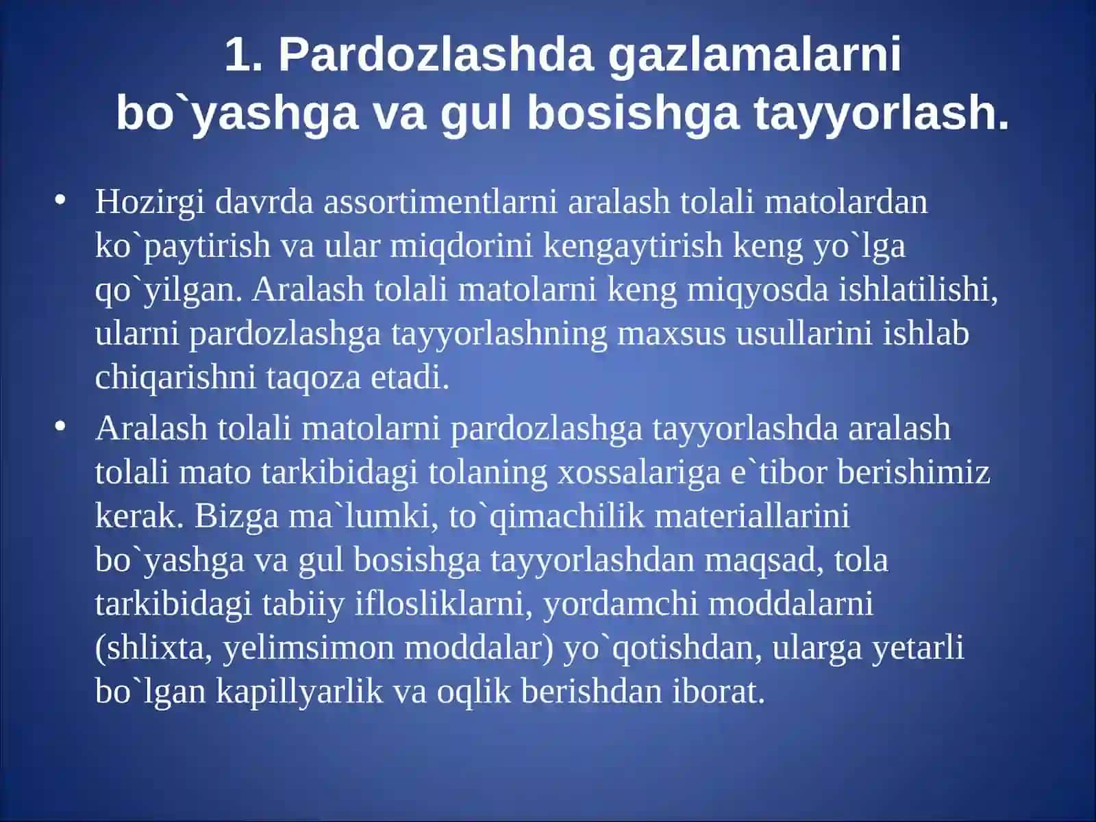 Badiy bezash fanidan tayyorlagan MUSTAQIL ISHI 3