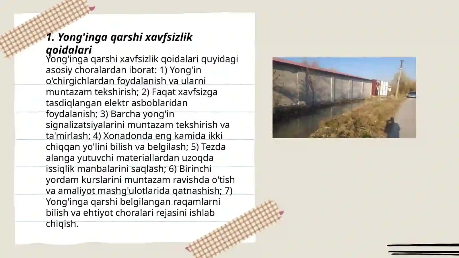 Yong'in xavfsizligi oyligi doirasida 3