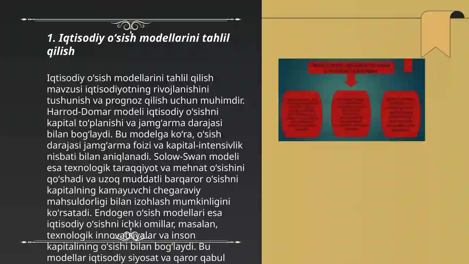 Iqtisodiy taraqqiyot iqtisodiy oʻsish va milliy boylik 3