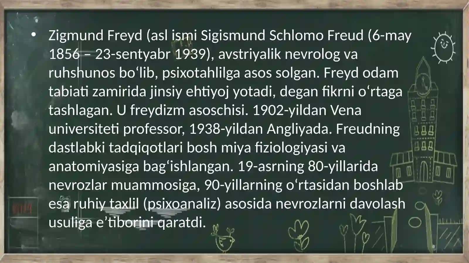 Freudning psixoanalitikyondashuva sohasi 3