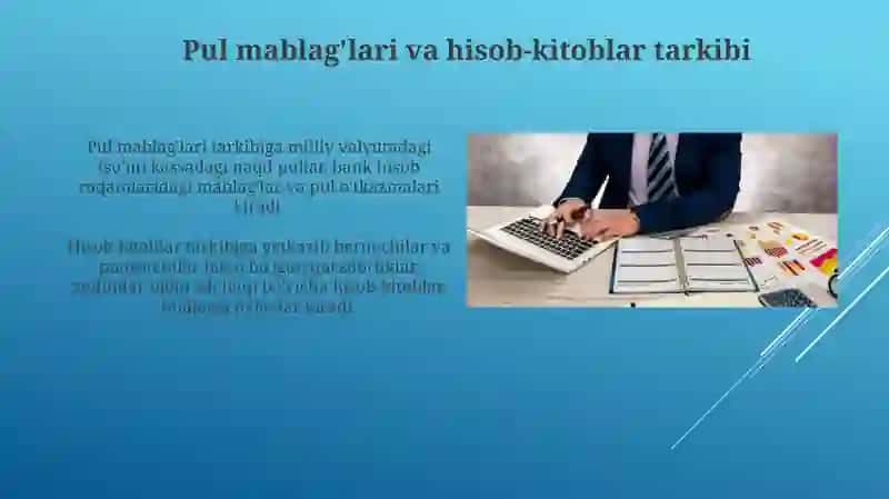 Pul mablag'lari va hisob kitoblarning mazmuni hamda ularni hisobga olishning vazifalari 3