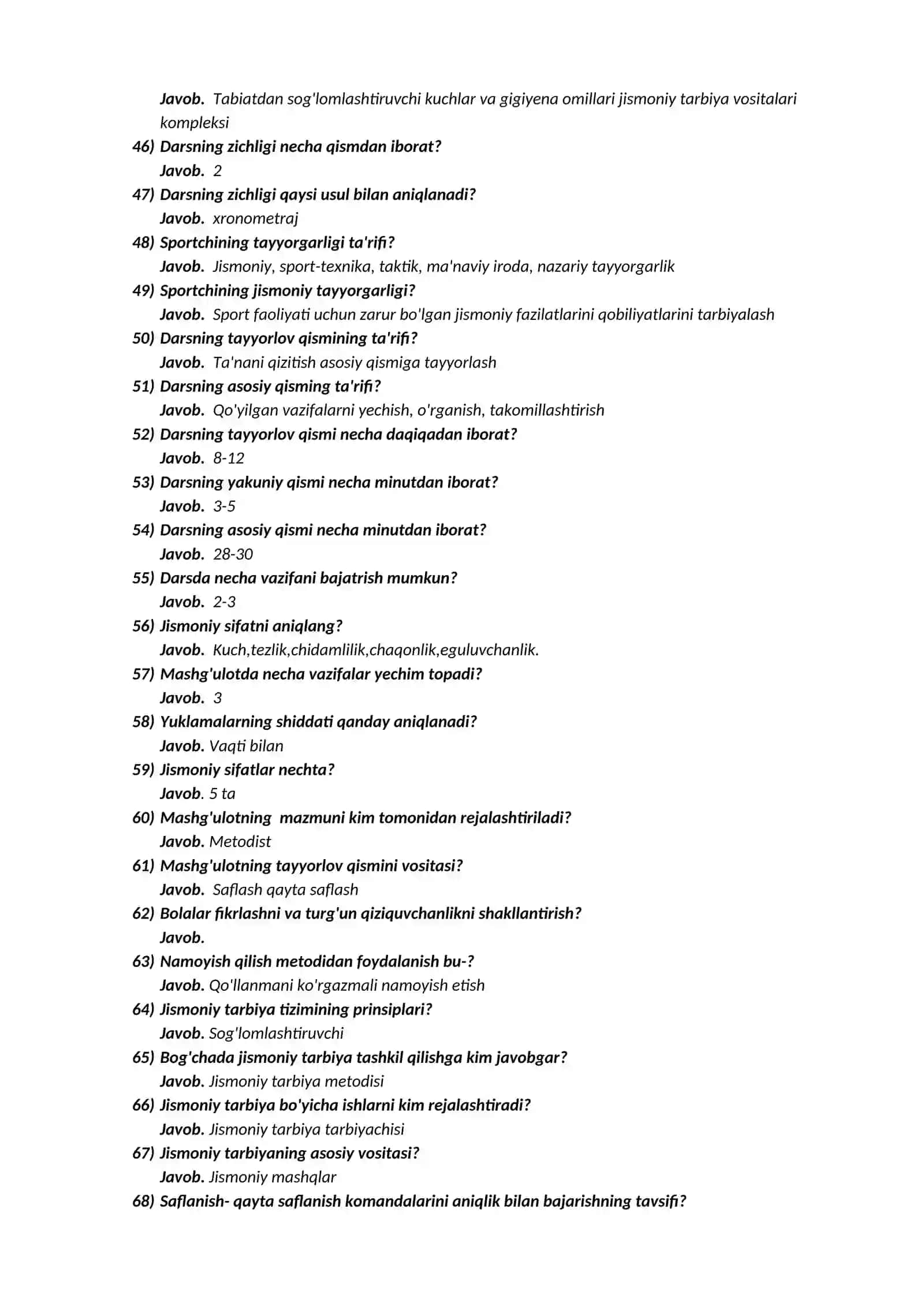Jismoniy madaniyatning vazifalari 3
