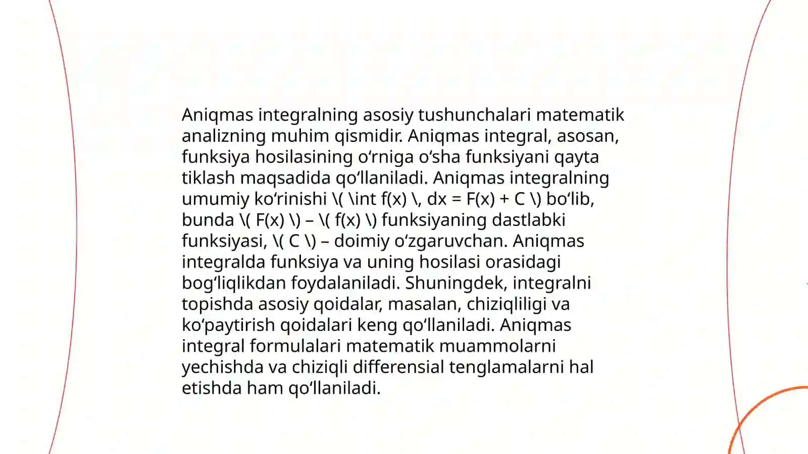 Aniqmas integral 3