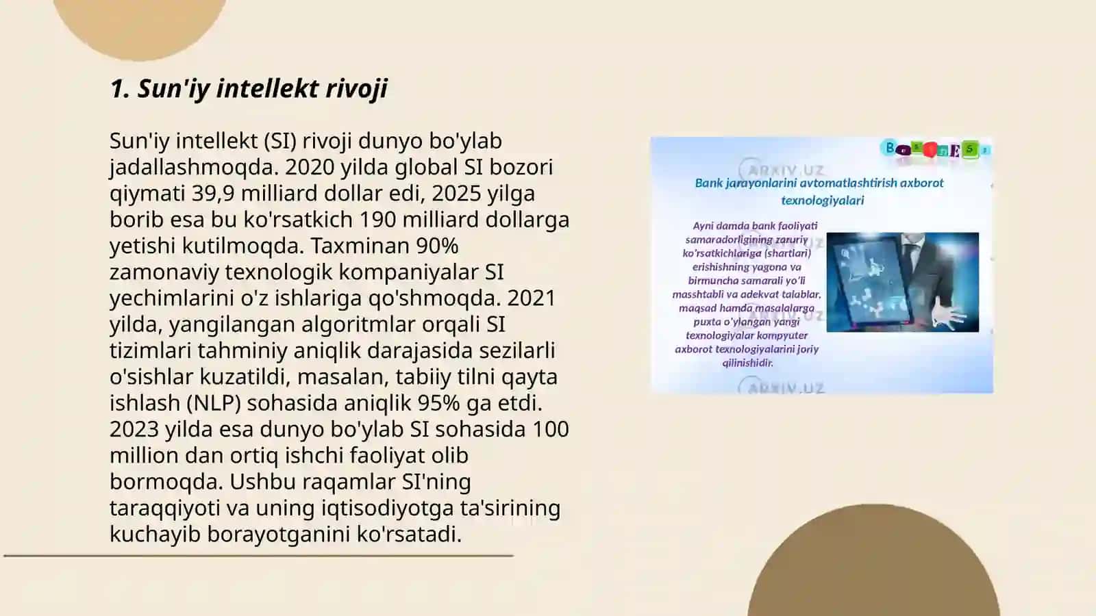 Zamonaviy axborot texnologiyalarining rivojlanishi 3