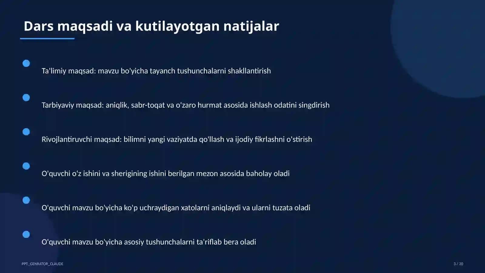 Xaritani o'qish va shartli belgilar (4-sinf) 3