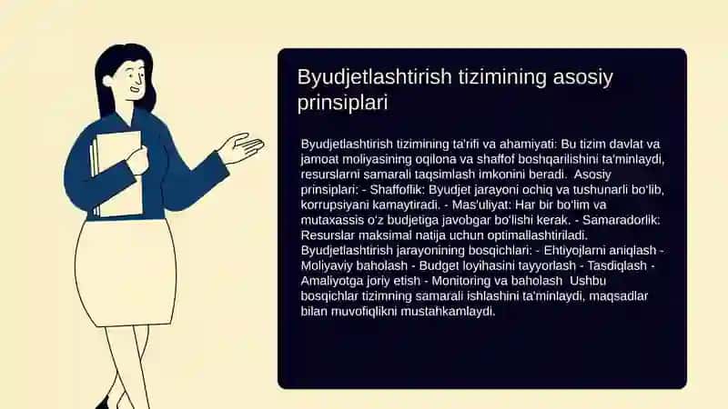 Byudjetlashtirish tizimi va uning boshqaruvidagi ahamiyati 3