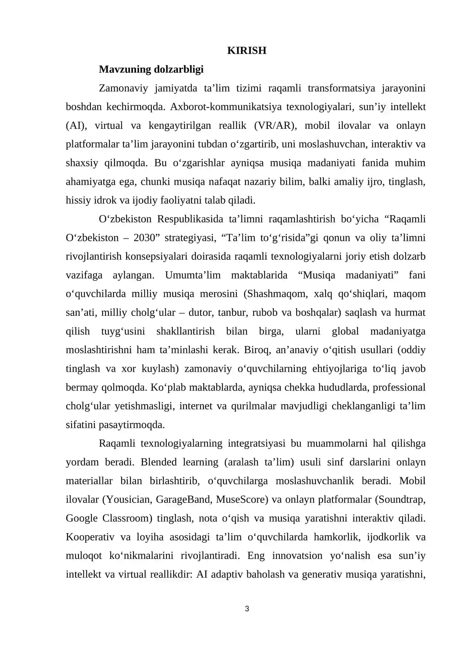 Musiqa madaniyati darslariga yangi pedagogik texnologiyalarni qo‘llash 3