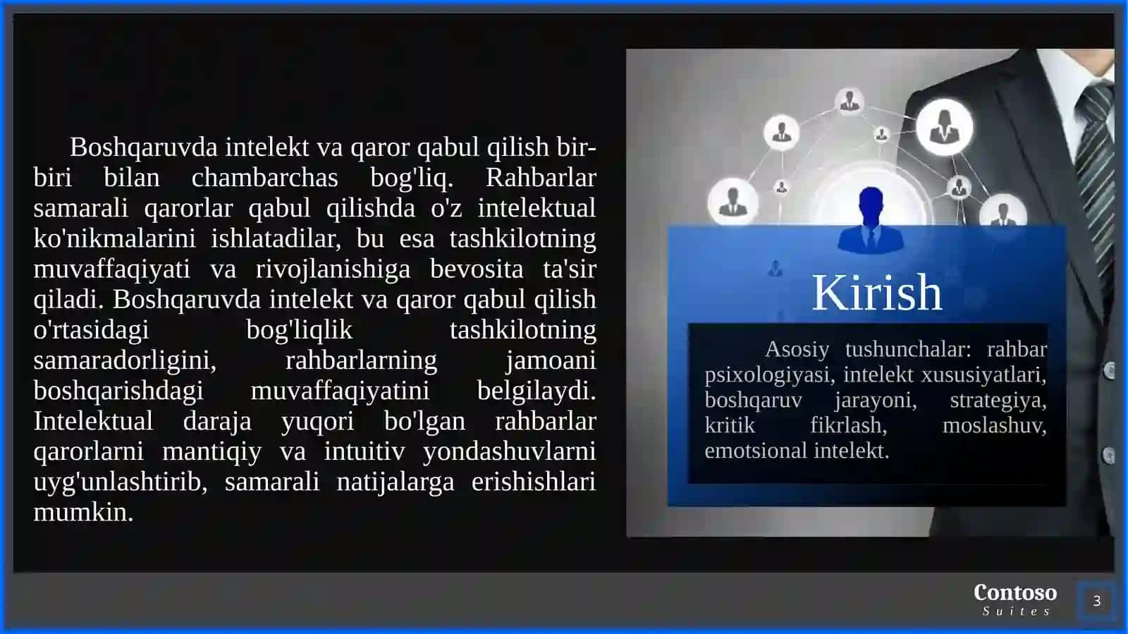 Boshqaruvda intelekt va qaror qabul qilish 3