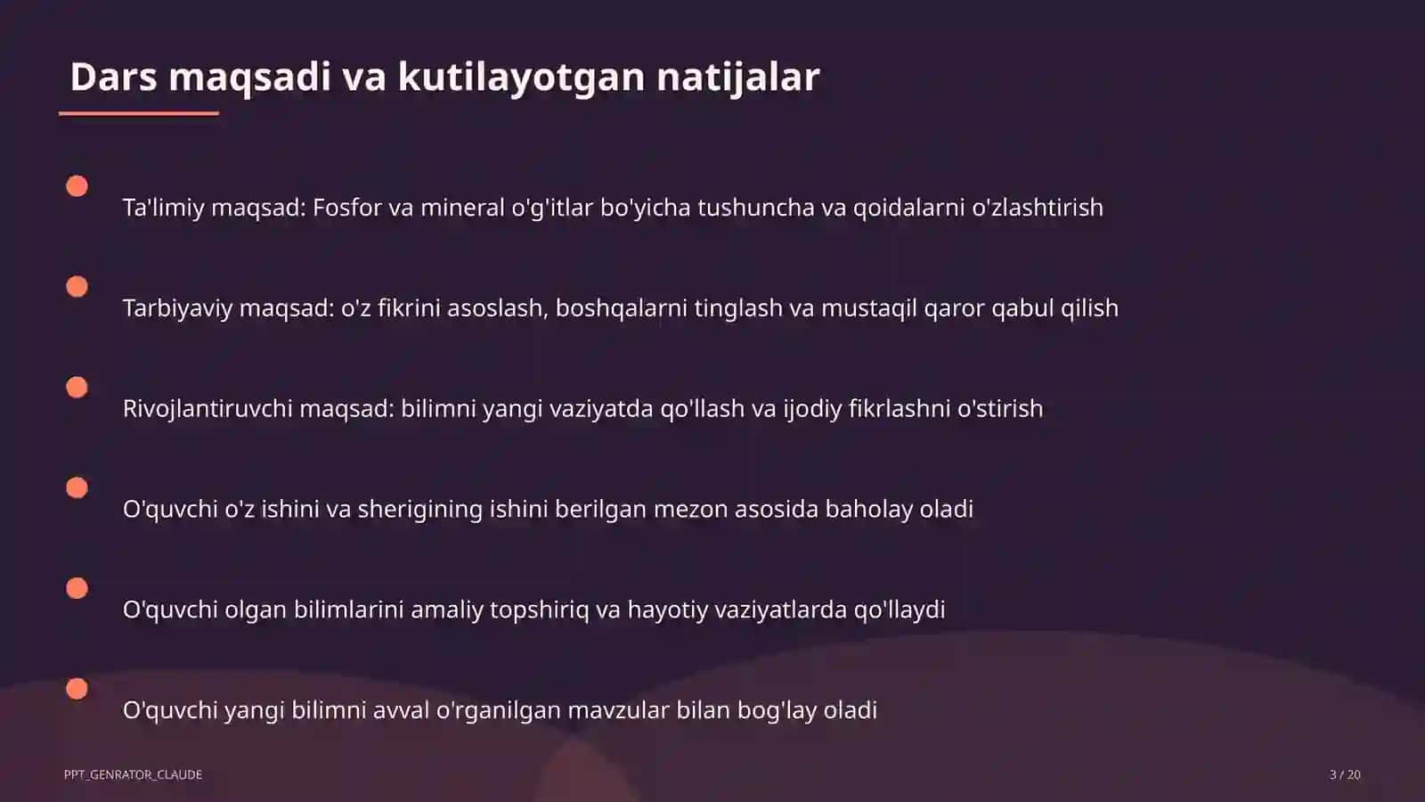 Fosfor va mineral o'g'itlar (9-sinf) 3