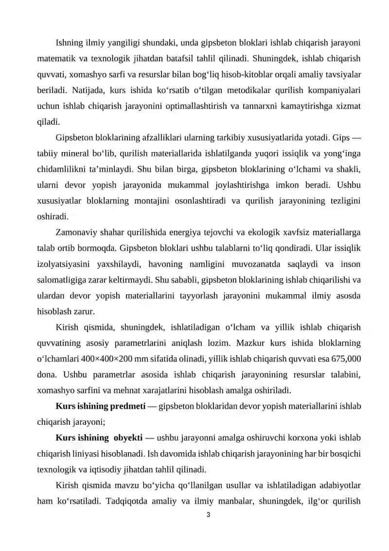 Gipsbeton bloklari va ularning xususiyatlari 3