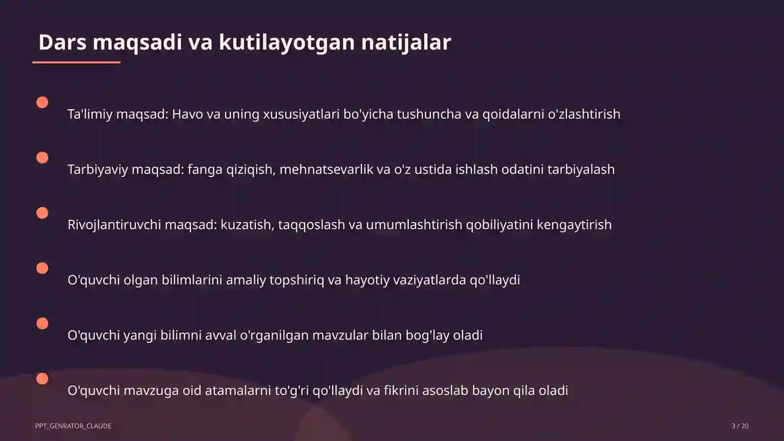 Havo va uning xususiyatlari (2-sinf) 3